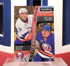 Mathew Barzal / William Dufour rc 2022-23 - Synergistic Duos /149 Synergy Upper Deck